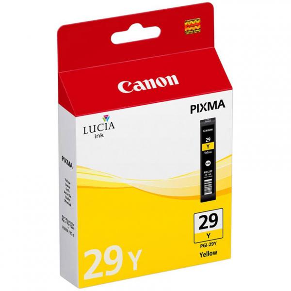Картридж Canon PGI-29 Y (жёлтый) 36 мл