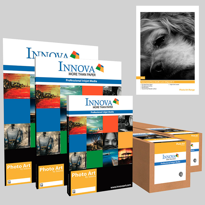 Innova Resin Coated Photo Metallic Lustre 260gsm (IFA72)