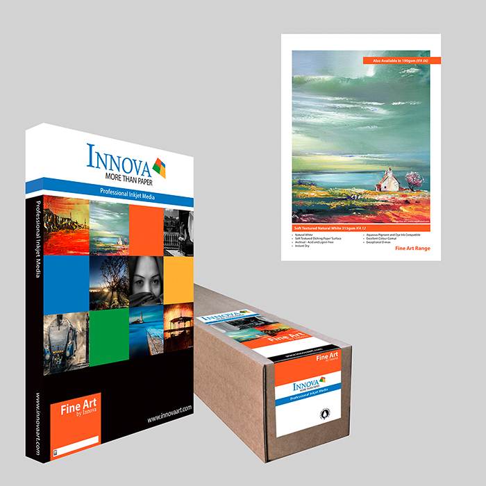 Innova Soft Textured Natural White 315gsm (IFA12)