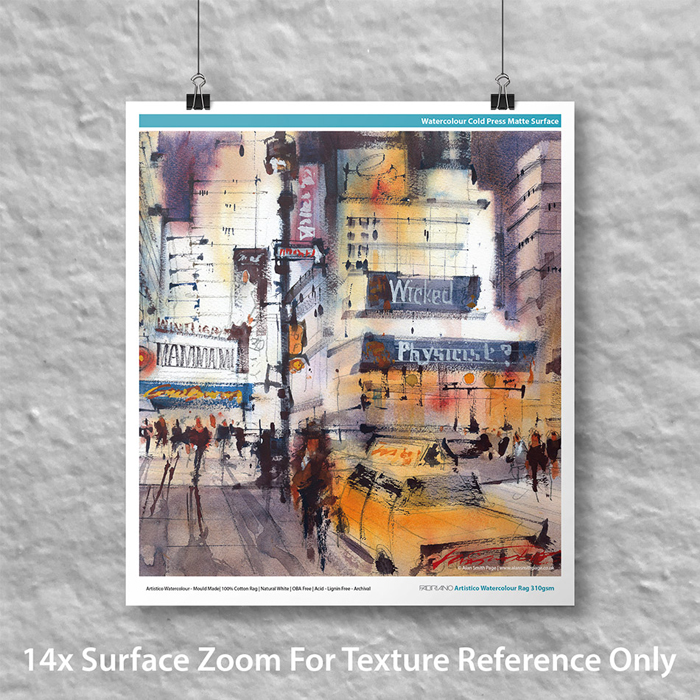 Innova Fabriano Artistico Watercolour Rag 310gsm (IFA108)