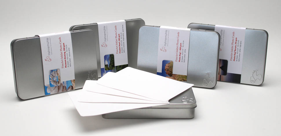 Hahnemuhle Photo Cards metall box Photo Rag® 308gsm